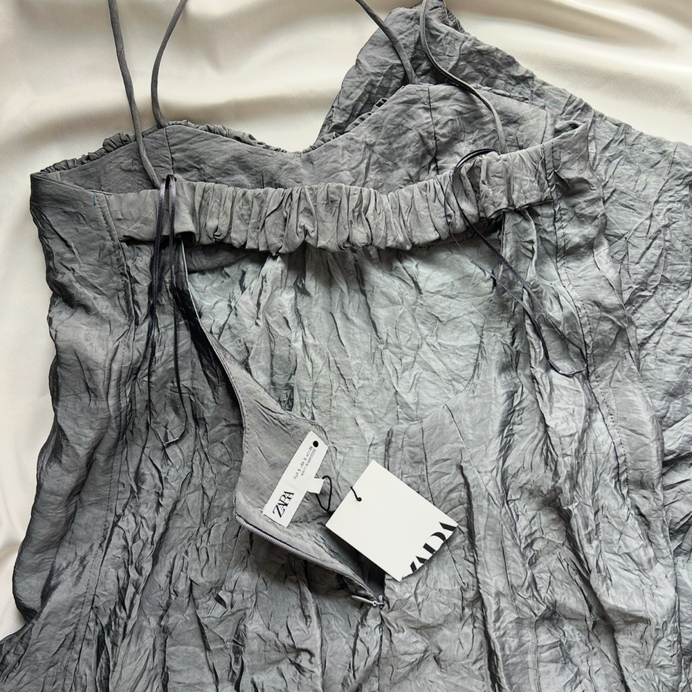 NWT Zara Bloggers Favorite MIDI Dress 🕯️🎞️ - Picture 6 of 7